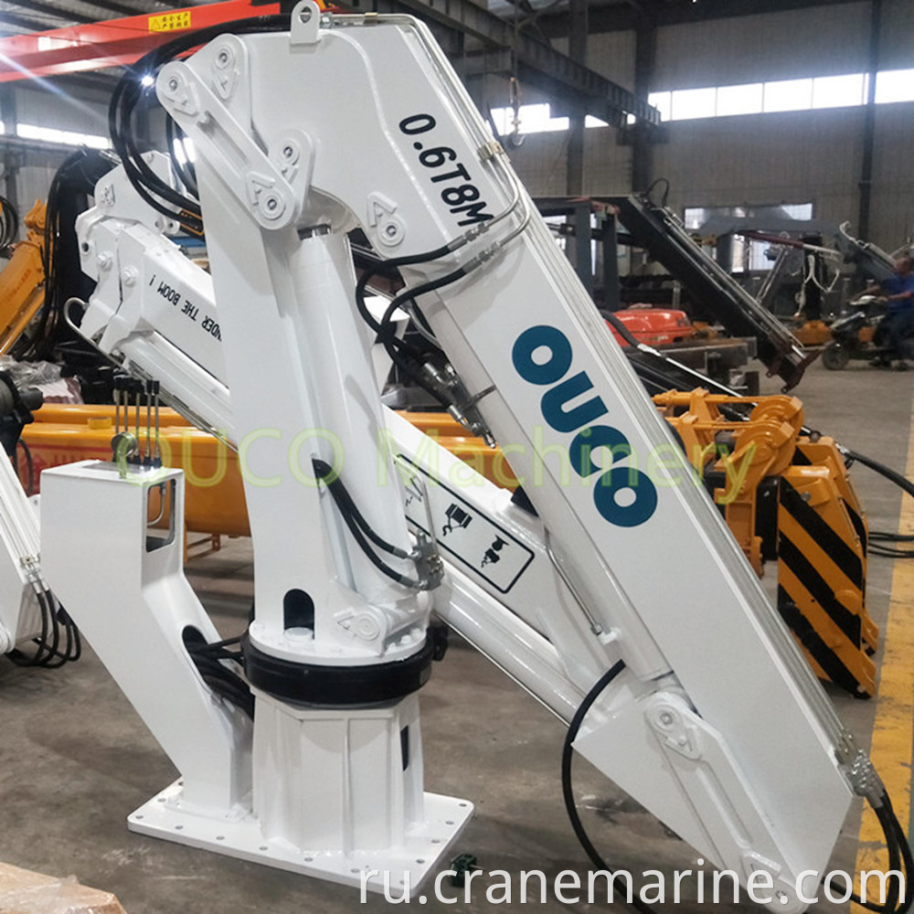 0.6 ton Boat Knuckle Telescopic Crane